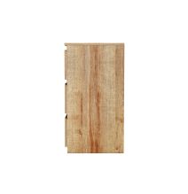 Cómoda de 6 Cajones con Amplio Espacio de Almacenaje - Color Natural - 120x40x75 cm - Mueble Moderno para Dormitorio.