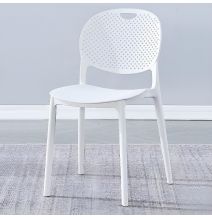 Conjunto Mesa y Sillas Comedor/Cocina: Mesa madera y Patas Metálicas Blancas (76x100x70 Cm) + 5 Sillas (80x40x55 Cm )