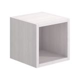 Meyvaser Mueble de salón y TV Conjunto muebles de salón apilable 301 Cm Ancho Color madera y blanco