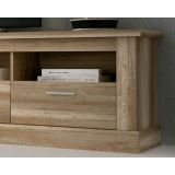 Mueble de Comedor, Mueble Salón, Acabado en Color Cañón, 276x201,6x41,8 cm